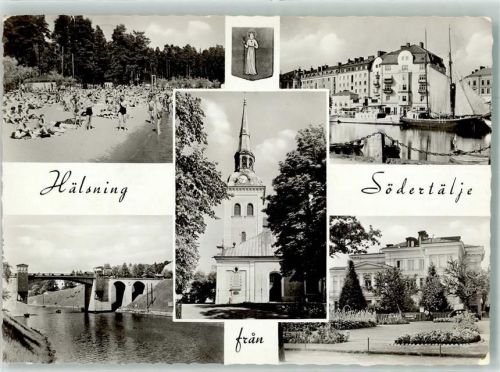Stockholm Kirche Schwimmbad Hafen Södertalje