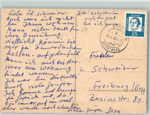 Heppenheim Landpost über Heidelberg