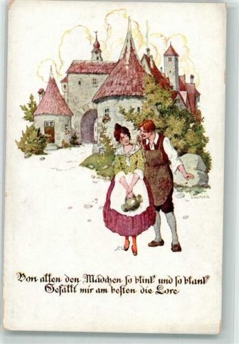 Von allen den Mädchen so blink und blank Gefällt mir am besten die Lore Karte Nr. 1327
