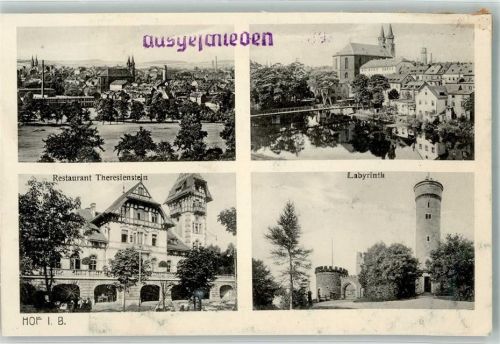 Hof Gasthaus Theresienstein Labyrinth Kirche