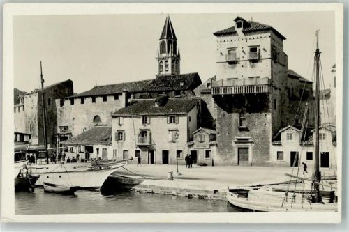 Trogir Hafen Segelyacht