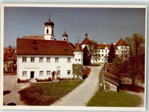 Wolfegg Fürstliche Hofapotheke Ort handschriftlich Foto Original aus Archiv eines Ansichtskartenverlags