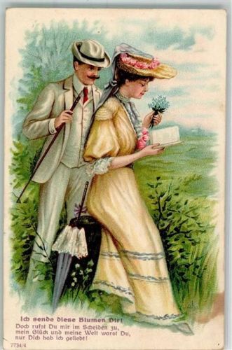 1907 Liebespaar