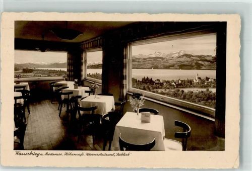 Wasserburg 1934 Cafe Seeblick