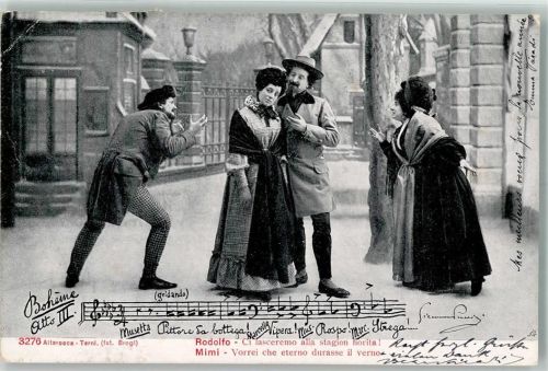 Rodolfo und Mimi Boheme Otto III Nr.3276