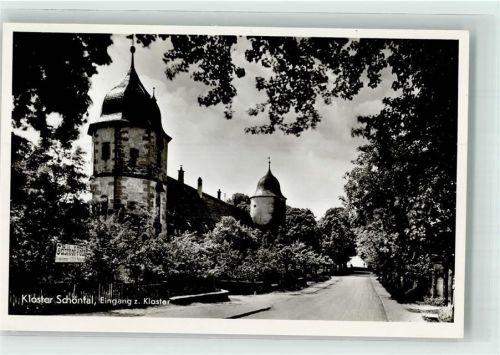 Schöntal Kloster Eingang Gasthaus Post