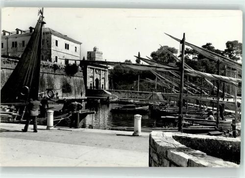 Zadar 1962 Hafen