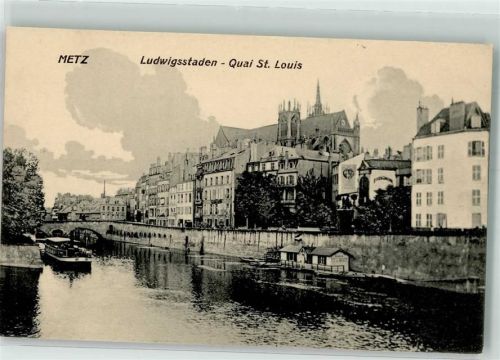 Metz Quai St. Louis Kirche