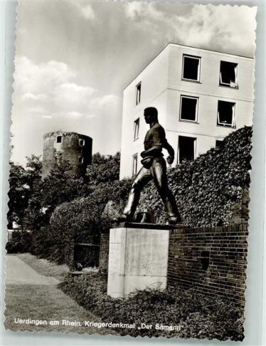Uerdingen Kriegerdenkmal Der Sämann