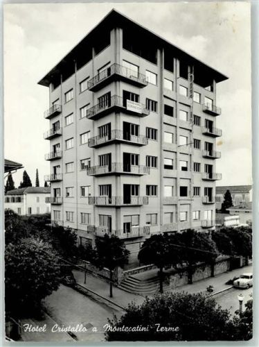 Montecatini Terme 1954 Hotel Cristallo