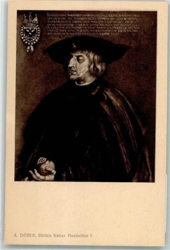 Kaiser Maximilian I sign. Dörer A. Werbung Pastilles Valda