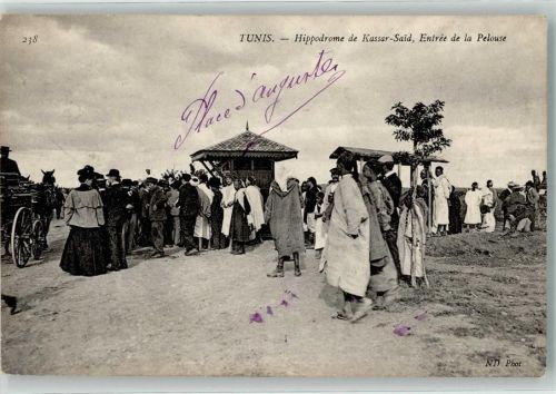 Tunis Tracht Hippodrome de Kassar-Said