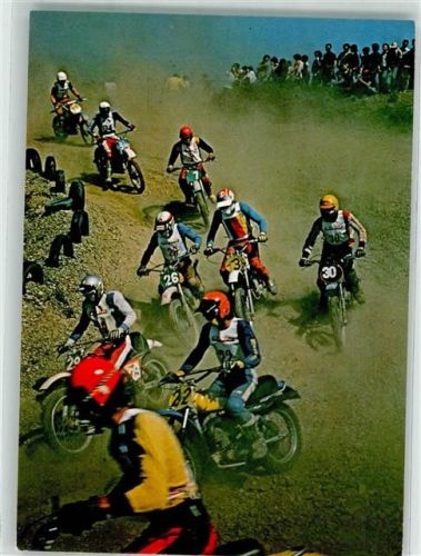 Veauche 1986 Motocross Rennen