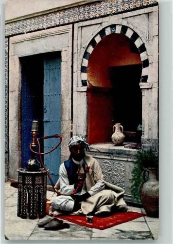 Tanger Tracht Wasserpfeife