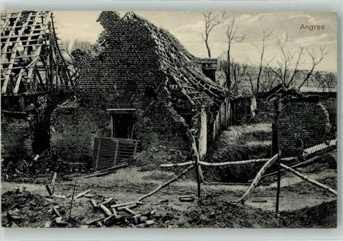 Angres 1916 Feldpost WK I 18.Res.Div.