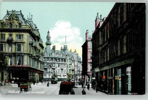 Glasgow Charing Cross Straßenbahn