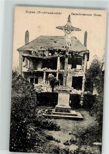 Noyen-sur-Seine 1916 Feldpost WK I Armee-Cps.