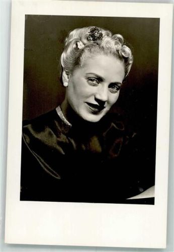 Zürich 1938 Preisfrisieren Portraitaufnahme mit Originalunterschrift Ort handschriftlich