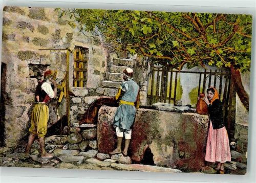 Tel Aviv Tracht Wasserträger Haus Simon des Gerbers