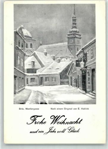 Most sign. Hablick, E. Neujahrsgrüße
