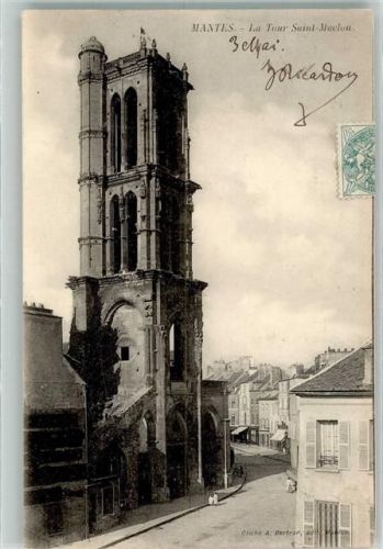 Mantes-la-Ville 1905 Kirche