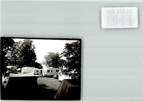 Bad Seebruch Campingplatz Ort handschrfitlich Foto Original aus Archiv eines Ansichtskartenverlags
