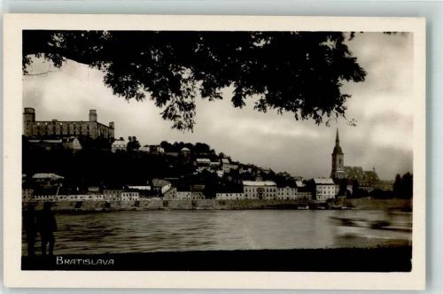 Bratislava 1929 Burg Kirche