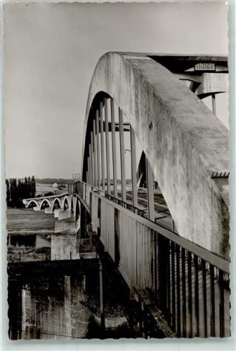 Vlotho Weserbrücke Ort handschriftlich Foto Original aus Archiv eines Ansichtkartenverlags