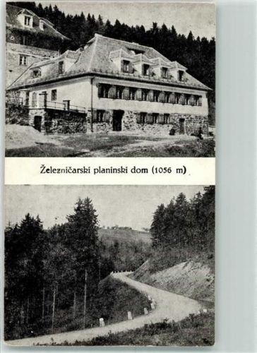 Zirovnica Hüttenstempel Zeleznicarski planinski dom