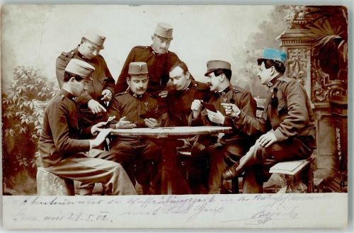 1902 Soldaten Frankreich