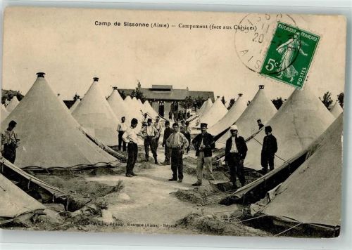 Sissonne 1913 Kaserne Camp Uniform