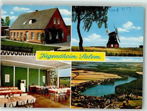 Salem Windmühle Fliegeraufnahme Gasthaus Jugendheim