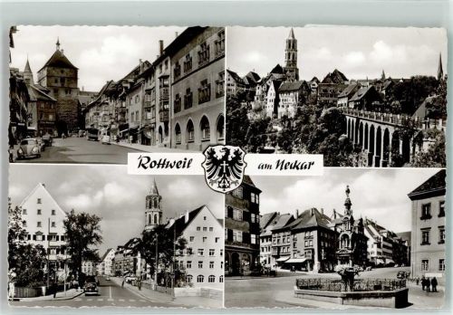 Rottweil Marktbrunnen VW Käfer