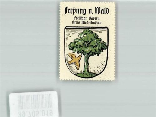 94078 W8393 Freyung , Niederbay Vignette Freistaat Bayern Kreis Niederbayern Kaffee Hag