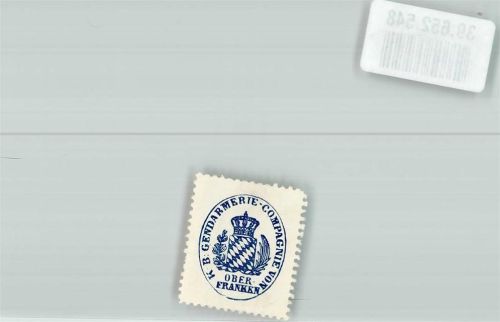 K. B. Gendarmerie-Kompagnie v. Oberfranken