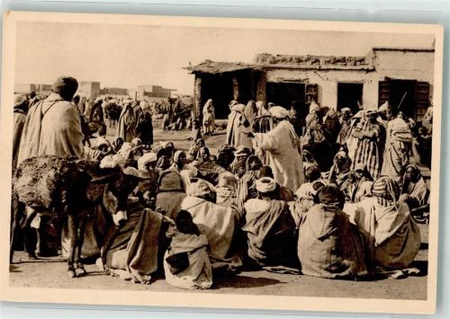 Marrakesch Marktszene Tracht Place Djema el Fena