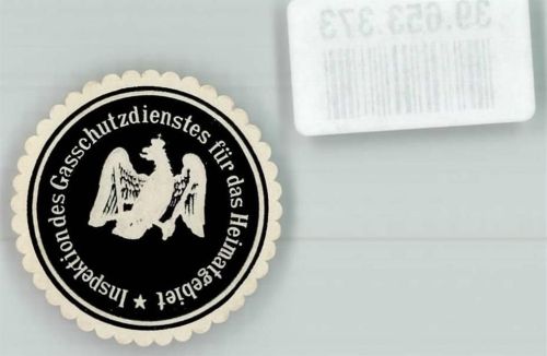 Inspektion des Gasschutzdienstes für das Heimatgebiet