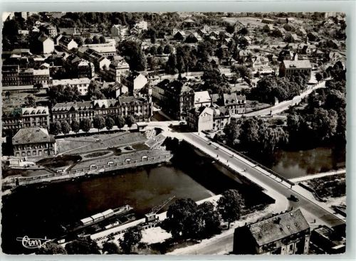 Sarreguemines Fliegeraufnahme