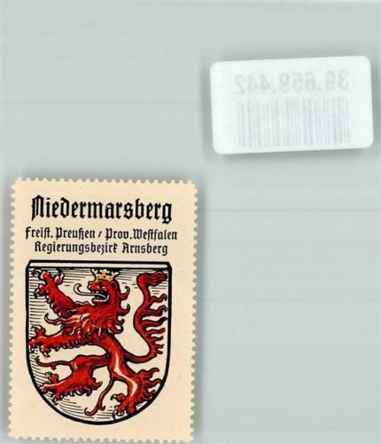 Niedermarsberg Wappen
