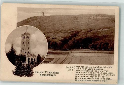 Rinteln 1910 Klippenturm