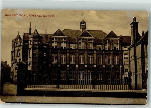 London 1909 Harvist Road Council School