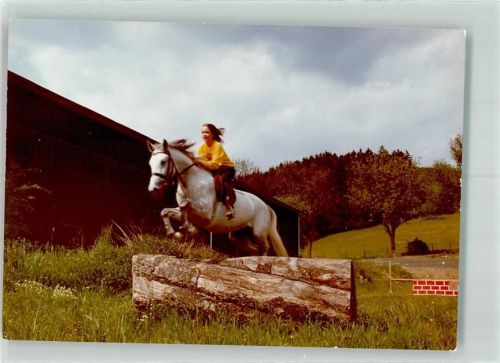 Bad Laasphe Reiter Foto Original aus Archiv eines Ansichtskartenverlags