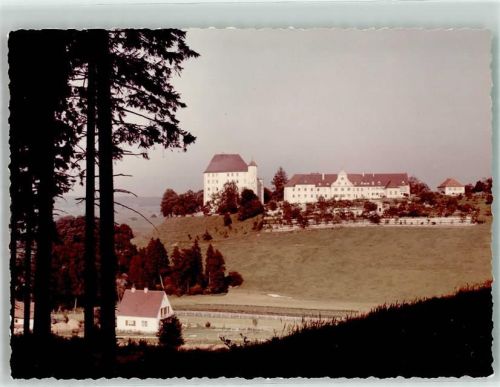 Grönenbach Schloss Ort handschriftlich Foto Original aus Archiv eines Ansichtskartenverlags
