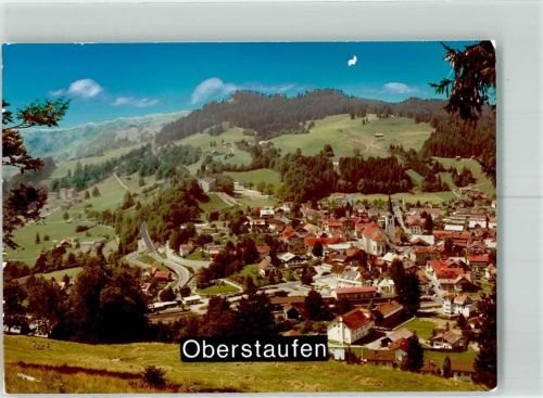 Oberstaufen Kirche Foto Original aus Archiv eines Ansichtskartenverlags