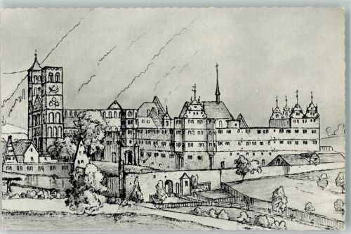 Hirsau Kloster nach dem Brand 1692
