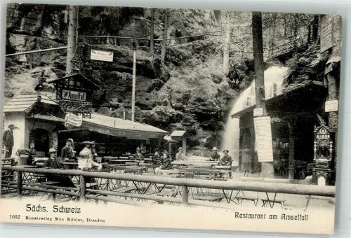 Hohnstein Gasthaus am Amselfall Sächsische Schweiz