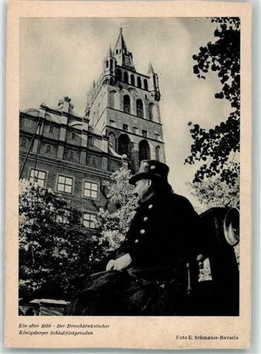 Königsberg Schloss Foto Schmauss Foto AK