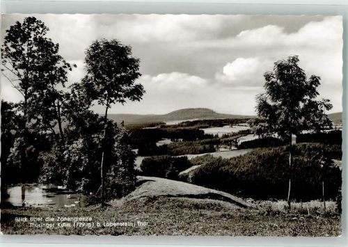 Lobenstein 1963 Grenze Thüringer Kulm