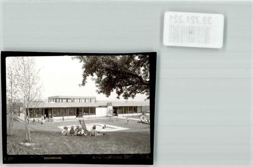 Hüttengesäß Kindergarten Ort handschriftlich Foto Original aus Archiv eines Ansichtskartenverlags