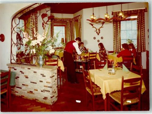 Marktredwitz Hotel Stadtpark Ort handschriftlich Foto Original aus Archiv eines Ansichtskartenverlags
